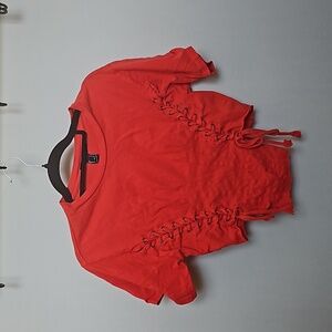 Forever 21 stitched corset tshirt